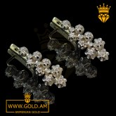 Buy 14k gold earrings for women armenian gold fashion jewelry где купить золотые серьги с драгоценными камнями недорого Серьги из золота (19)